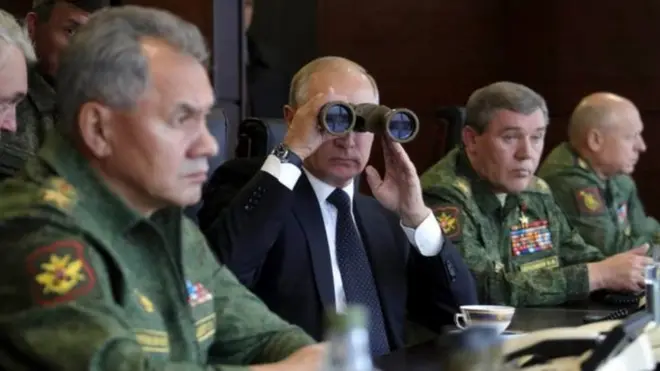 بوتين وشويغو