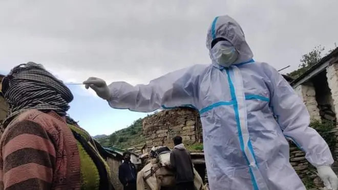 इराणी गाँव में पहुँची टीम