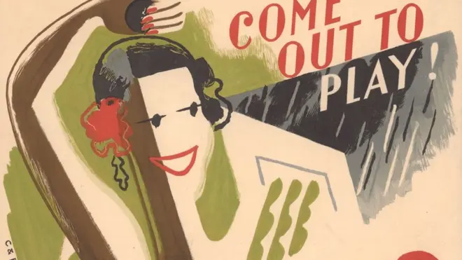 Poster saying "Come out to play"