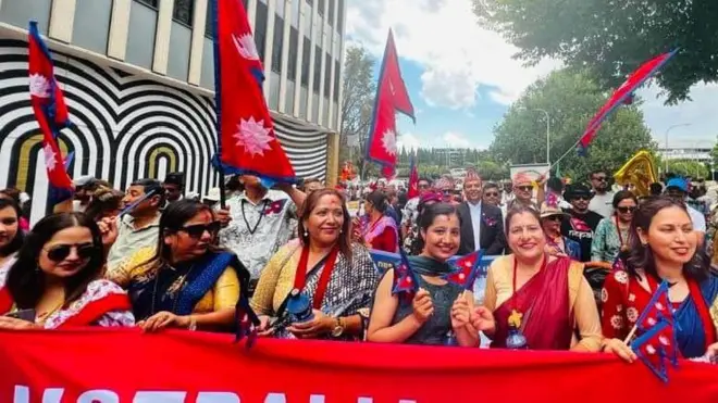 अस्ट्रेलियामा रहेका नेपाली समुदायले गरेको कार्यक्रममा सहभागीहरू (फाइल तस्बिर)