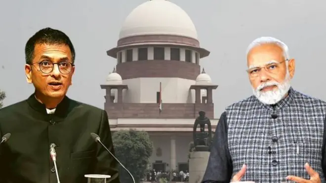 సీజేఐ డీవై చంద్రచూడ్, నరేంద్ర మోదీ