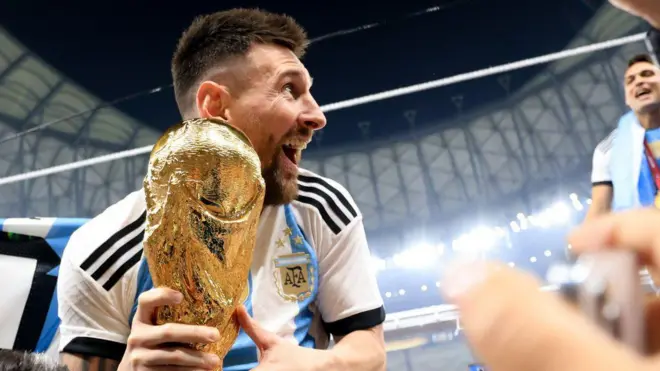 Argentina's Lionel Messi
