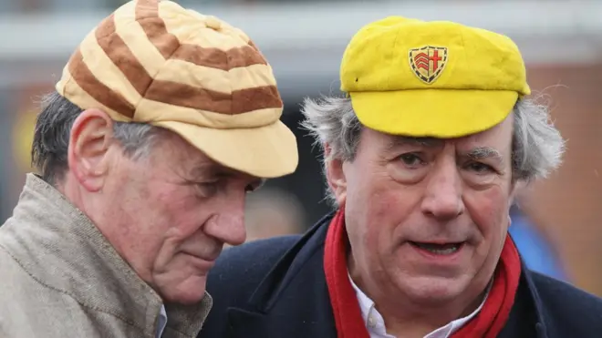 Терри Джонс (справа) срежиссировал два самых успешных фильма труппы