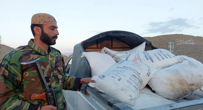 چینی، ٹرک، سمگلنگ