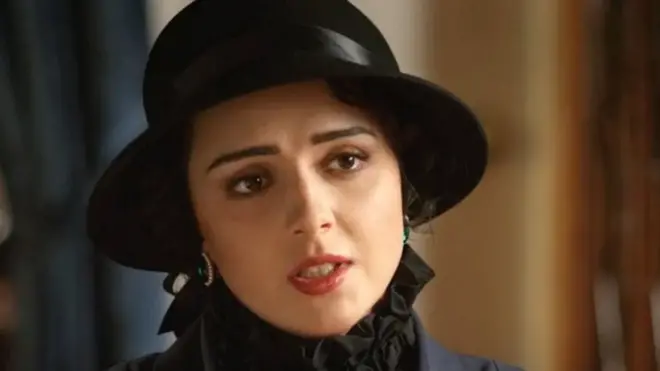 ईरानी महिला कलाकर तरानेह अलीदूस्ती फ़िल्म 'शहरज़ाद' में