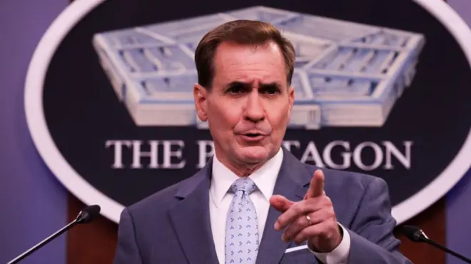 Как утверждает Джон Кирби, Россия активно работает над созданием предлога для возможного вторжения