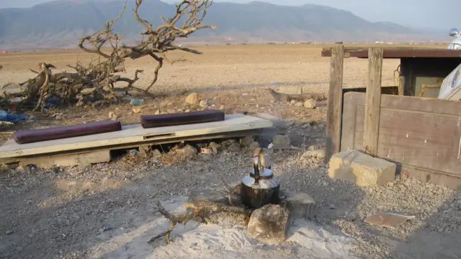 سهل جربيب حيث يعيش المهرة في محافظة ظفار بغرب عمان