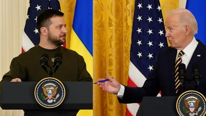 зеленський і байден