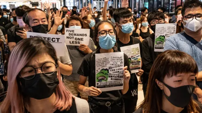 Các cuộc biểu tình ở Hong Kong bắt đầu hồi tháng Sáu