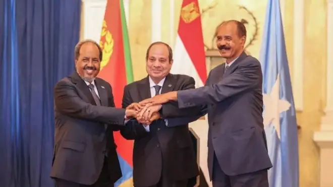 Heshiiskii hore ee dalalka Soomaaliya, Masar iyo Eritrea