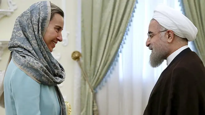 تزور موغريني طهران لاجراء محادثات "رفيعة المستوى" تتعلق بالشأن السوري