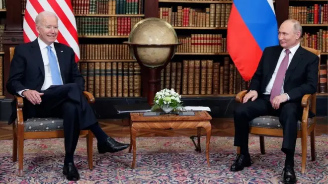 Байден та Путін