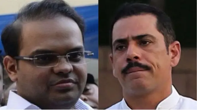 જય શાહ અને રૉબર્ટ વાડ્રા