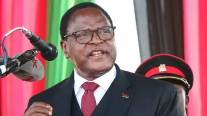 Perezida Lazarus Chakwera wa Malawi