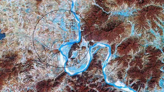 Kuzey Kore'de yer alan Yongbyon nükleer tesisinin arşiv fotoğrafı