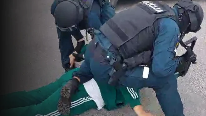 задержание подозреваемого