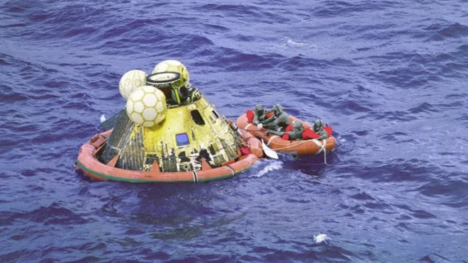 astronotları geri getiren kapsül