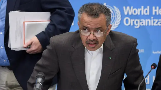 Dr Teediroos Adhaanoom: ''Tatamsa'ina vaayirasichaa dhaabuuf hatatattamaan hojjachuu qabna.''