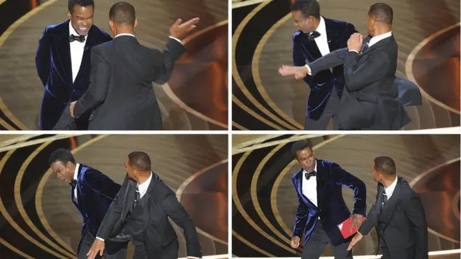 Cachetazo de Will Smith a Chris Rock
