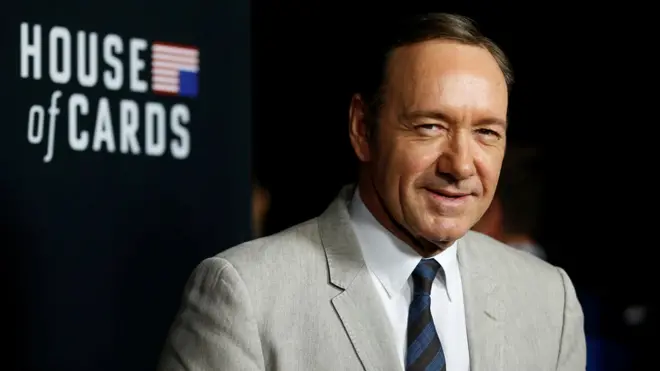 Kevin Spacey es protagonista de House of Cards, junto con la actriz Robin Wright.