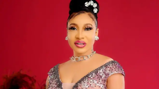Nigerian actress Tonto Dike