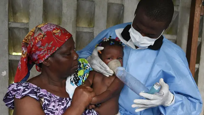 C’est en Afrique que la pneumonie tue le plus d’enfants.
