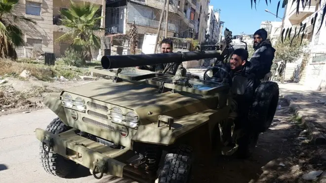 Сирийская армия заявила о взятии Алеппо под полный контроль накануне