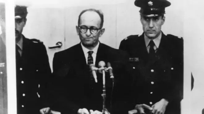 Adolf Eichmann, surnommé "l'architecte de l'Holocauste".