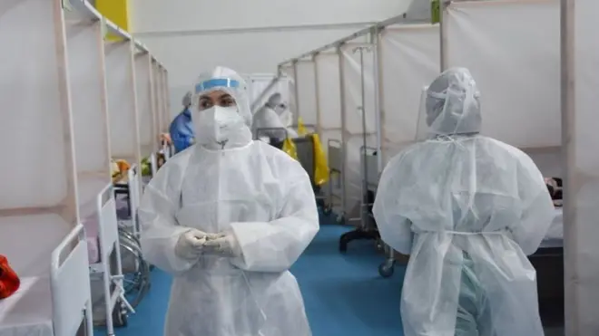 وزارة الصحة قالت إن المستشفيات الميدانية الخاصة لم تعد كافية.