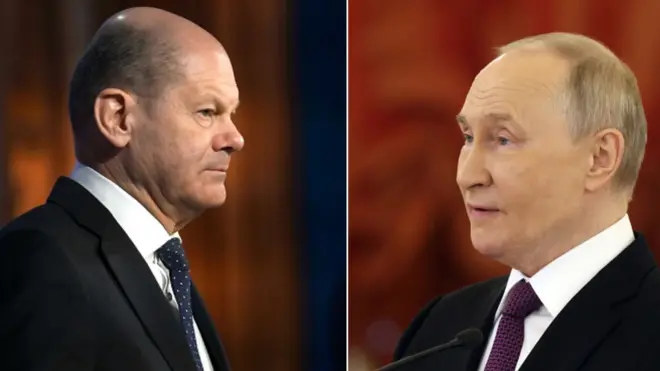 شولټز او پوتین