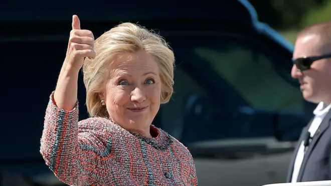 Hillary Clinton regresó al trabajo este jueves.