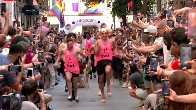 Tradicionalna trka na štiklama ponovo održana u Madridu
