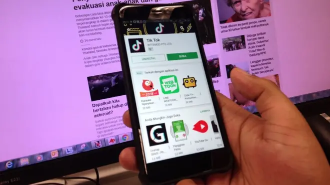 Blokir terhadap Tik Tok dicabut sejak Selasa (10/07) siang.