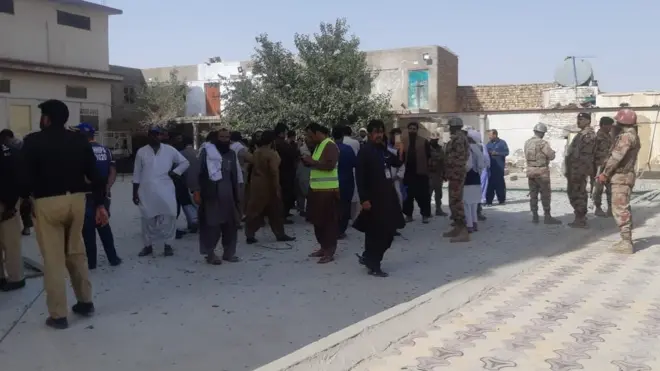 دھماکہ کچلاک ٹاﺅن میں کلی قاسم میں واقع مسجد میں ہوا