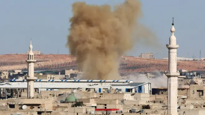 تقارير تفيد بأن الحكومة كثفت بشدة هجومها على مناطق المعارضة في حلب