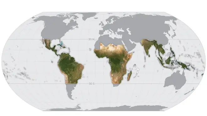 O mapa, com imagensgoal esporte da sortealta resolução, cobre 64 países, inclusive o Brasil, e será atualizado mensalmente