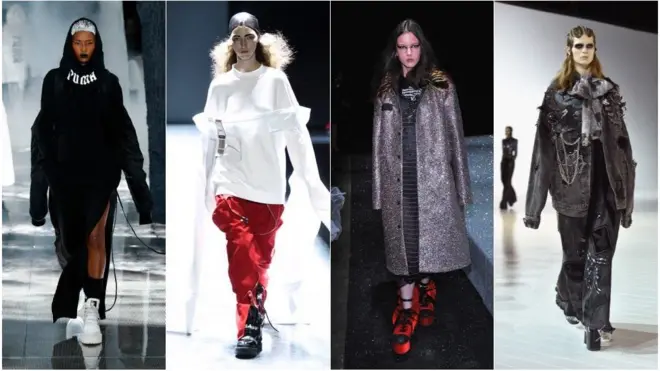 长袖时装统治T台