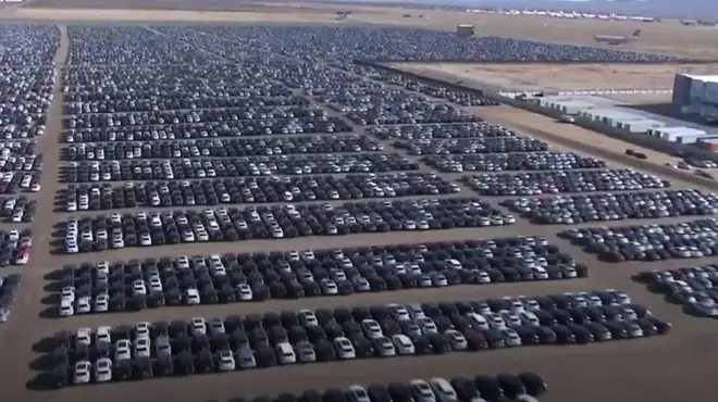 цвинтар машин у США