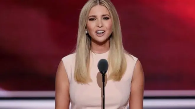 Ivanka Trump ,mwanawe Donald Trump