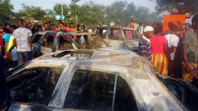 Sierra Leone Tanker explosion
