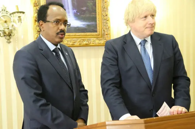 Farmaajo iyo Boris