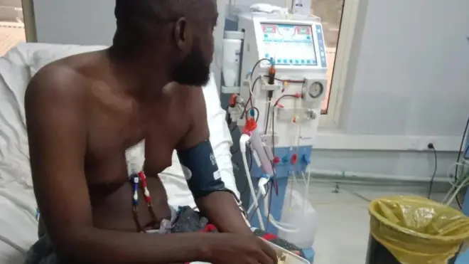 Ambros Adishi for hospital