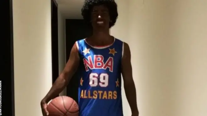 Foto yang sempat diunggah ke twitter Griezmann lalu dihapus