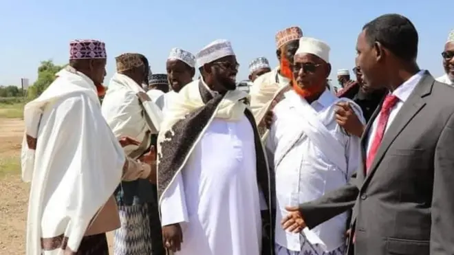 Boqor Buur madow oo ku sugan Baydhabo