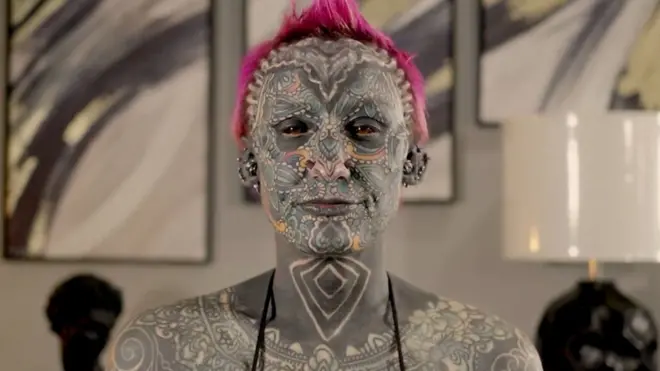 zena najvise tetovaza na svetu