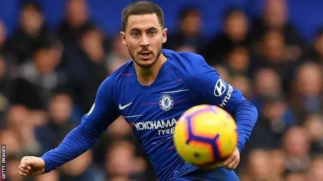 Mshambuliaji wa Ubelgiji Eden Hazard