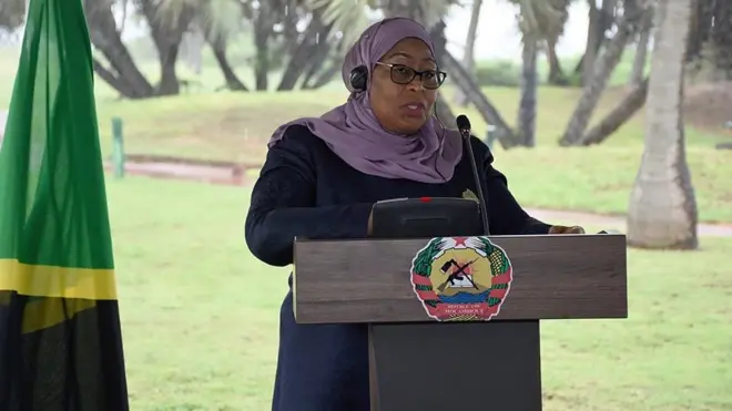 Rais wa Tanzania Samia Hassan Suluhu