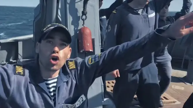 Кадр з трейлеру фільму "Черкаси"