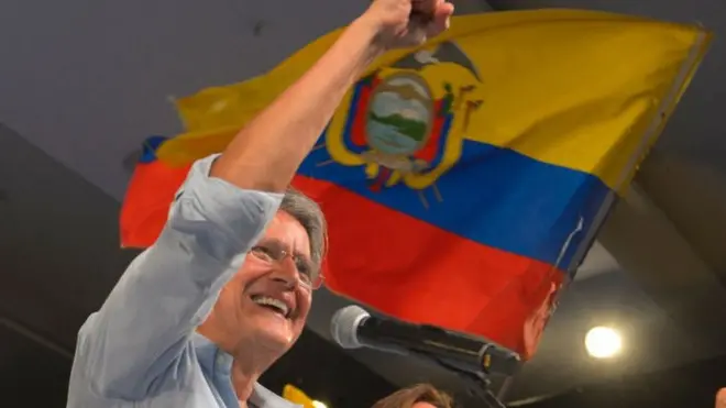 Guillermo Lasso infligió la primera derrota al correísmo en 14 años.
