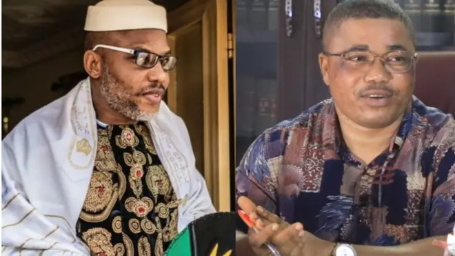 Nnamdi Kanu na Ifeanyi Ejiofor